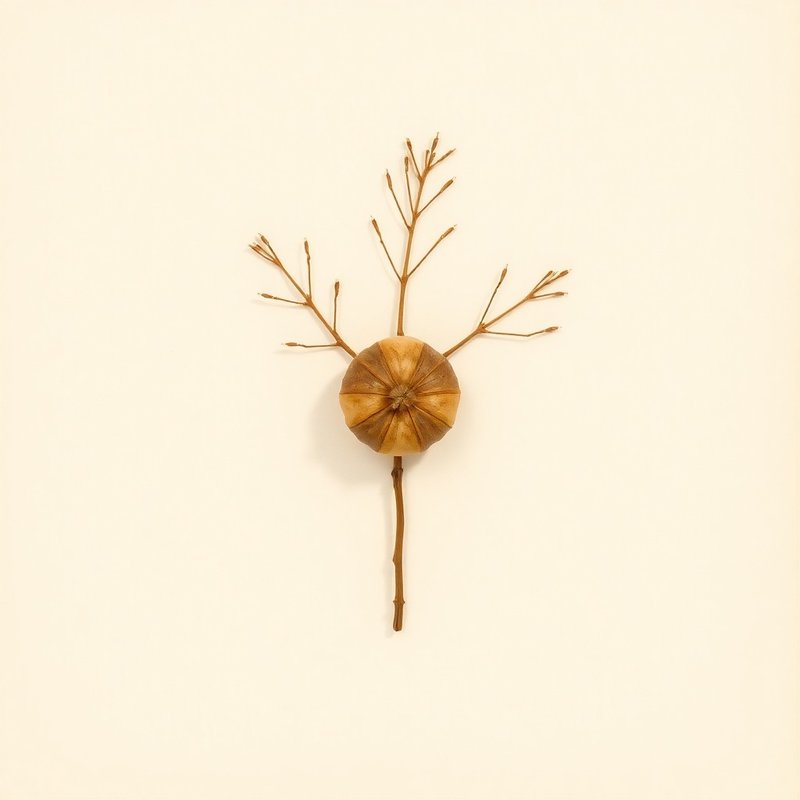 Lecythis zabucajo (Sapucaia Sapucaia nut) — botanical photograph