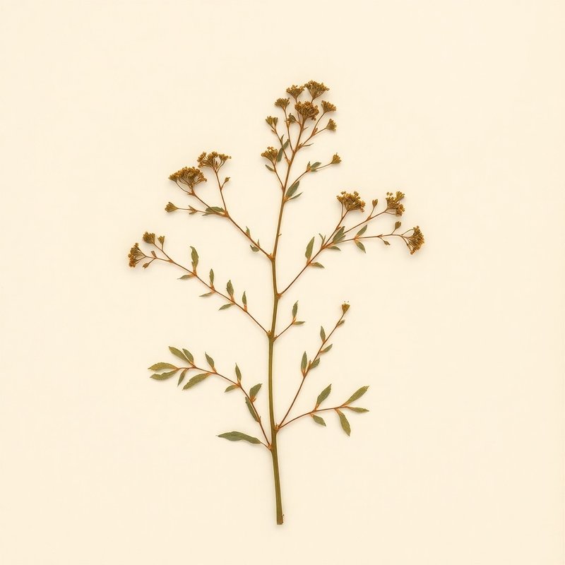 Ledum glandulosum (Labrador Tea) — botanical photograph