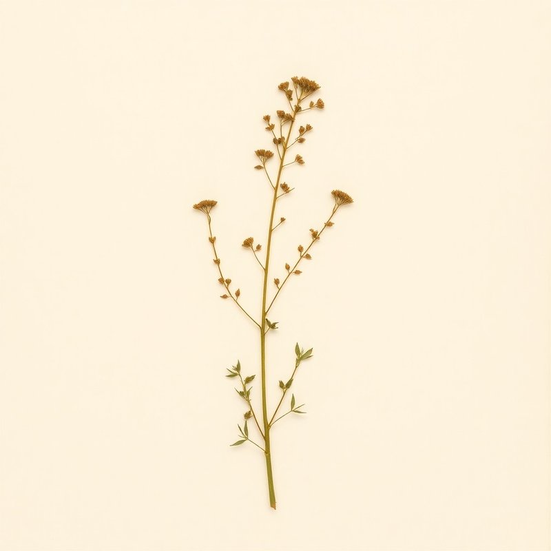 Lepidium sativum (Cress) — botanical photograph