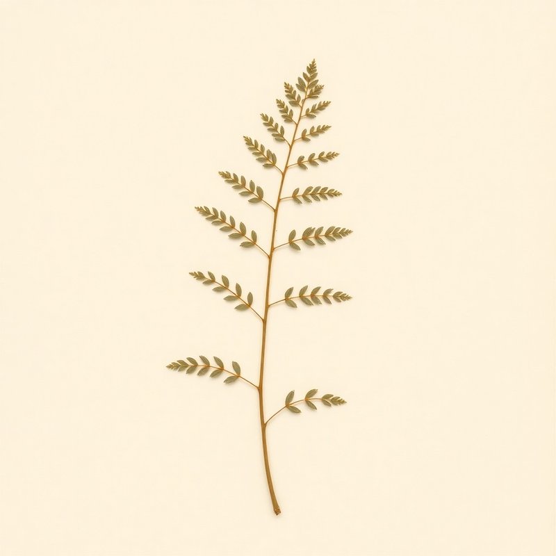 Lespedeza cyrtobotrya (Leafy lespedeza) — botanical photograph