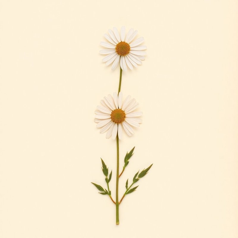 Leucanthemum vulgare (Ox-Eye Daisy) — botanical photograph