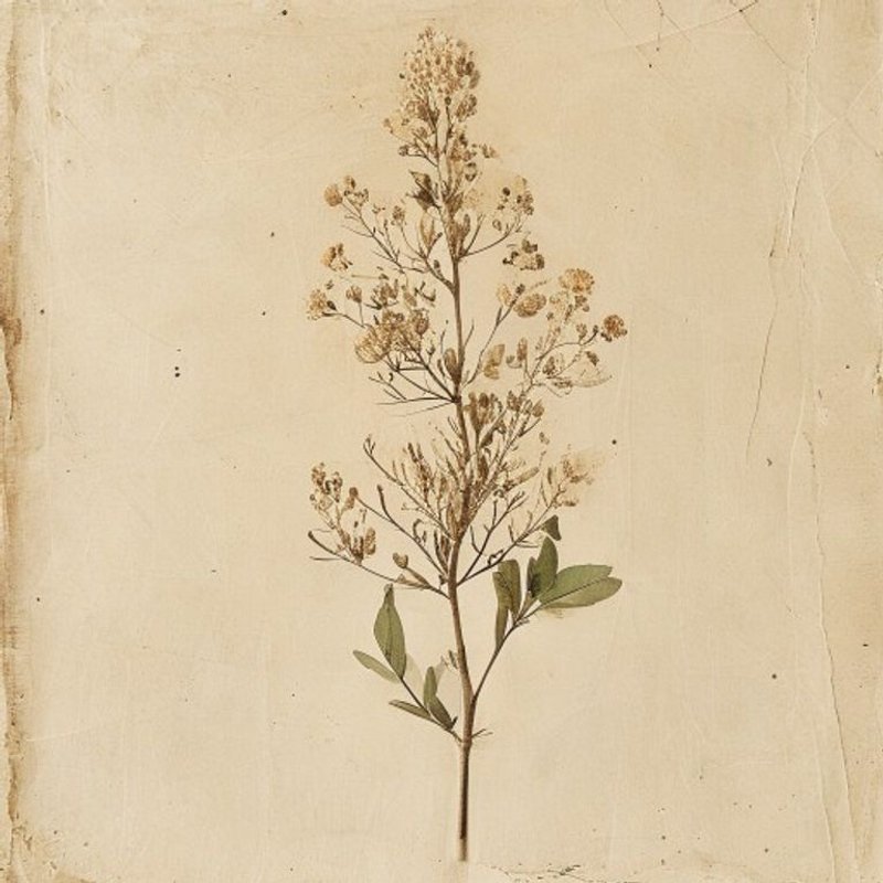 Leycesteria formosa (Himalayan Honeysuckle) — botanical photograph