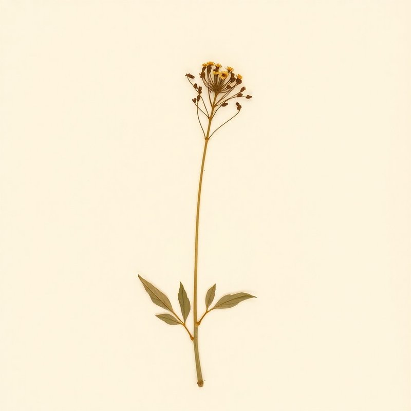Ligularia hodgsonii (Ligularia hodgsonii) — botanical photograph