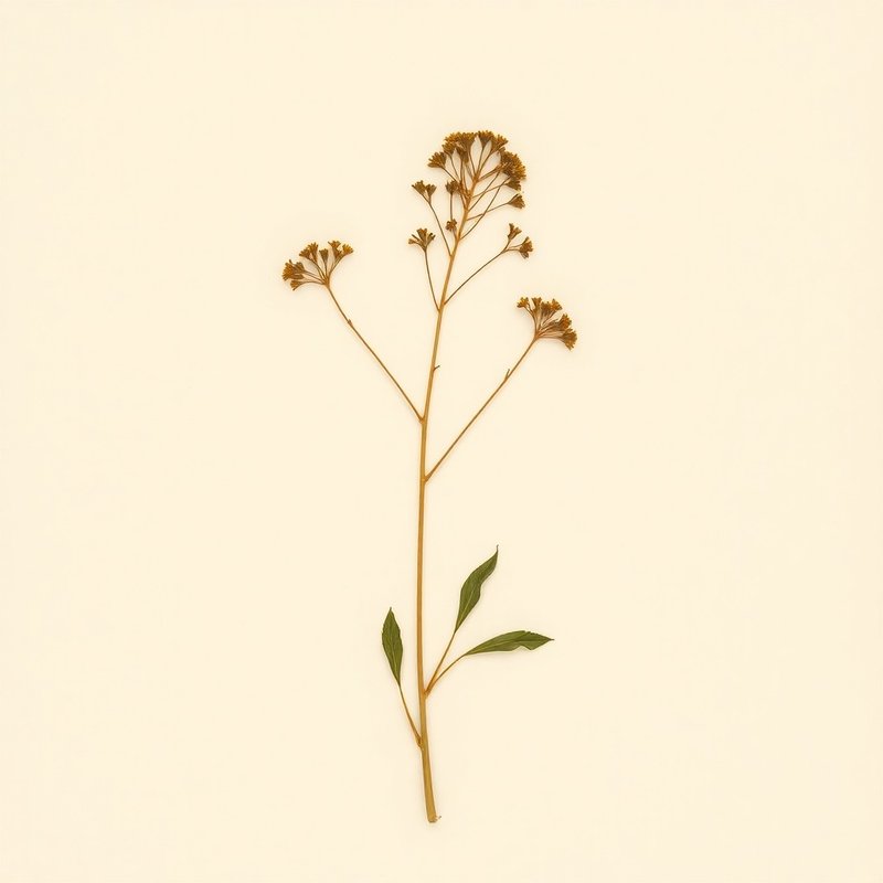 Ligularia japonica (Ligularia japonica) — botanical photograph