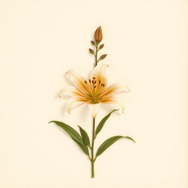 Lilium hansonii (Lilium hansonii) — botanical photograph