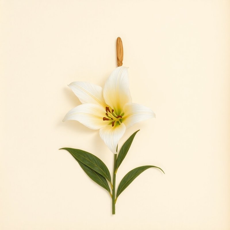 White Trumpet Lily