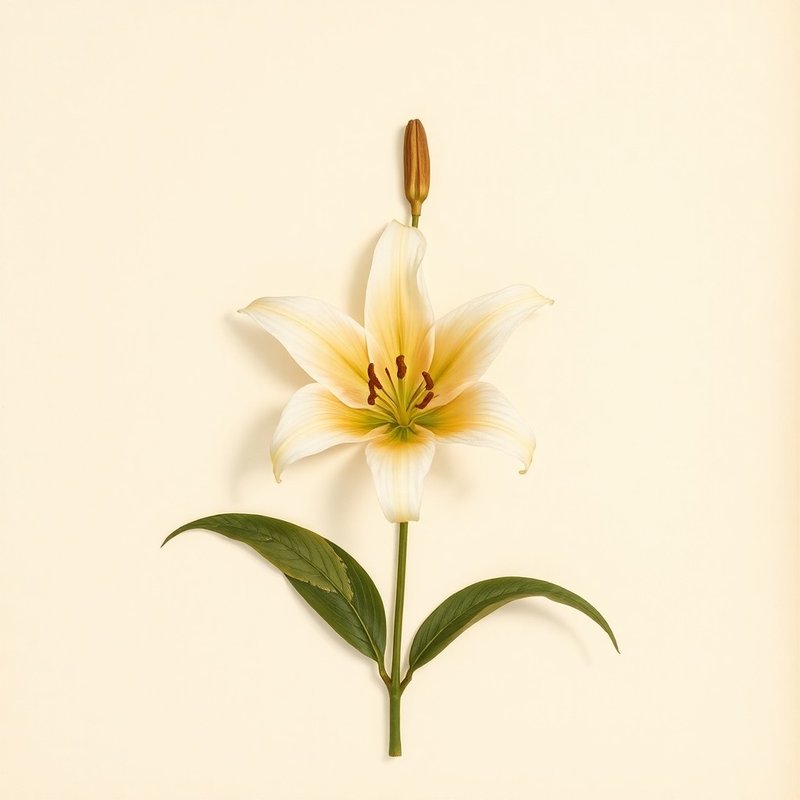 Lilium pardalinum (Panther Lily) — botanical photograph