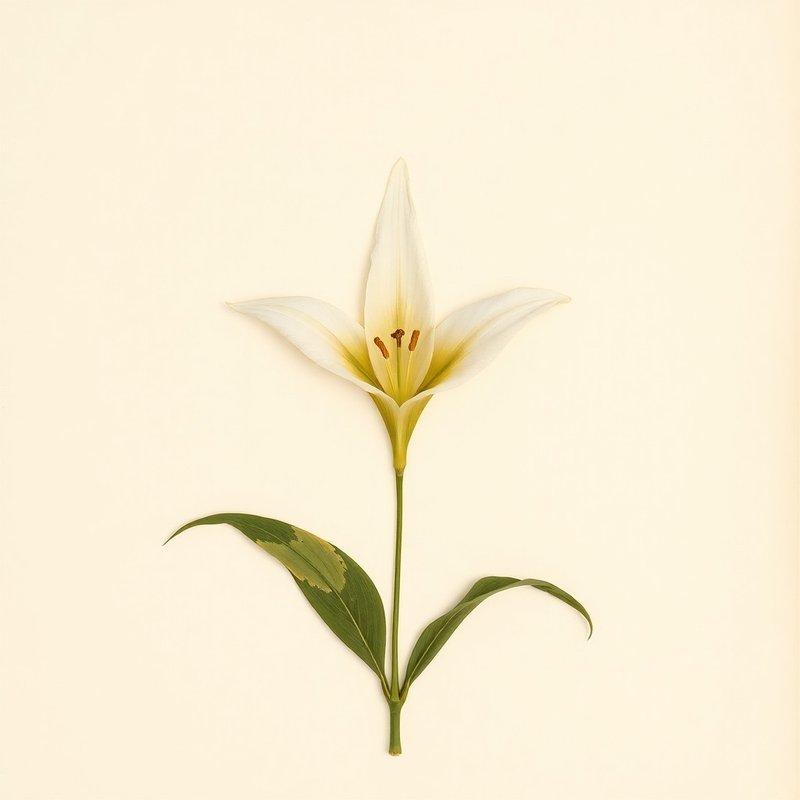 Lilium superbum (Swamp Lily) — botanical photograph