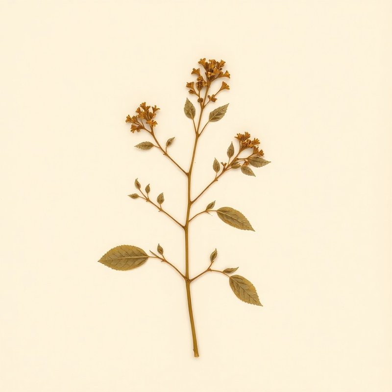 Litsea cubeba (Mountain Pepper) — botanical photograph