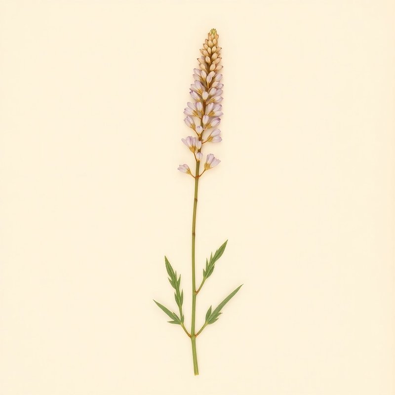 Lupinus littoralis (Seashore Lupine) — botanical photograph