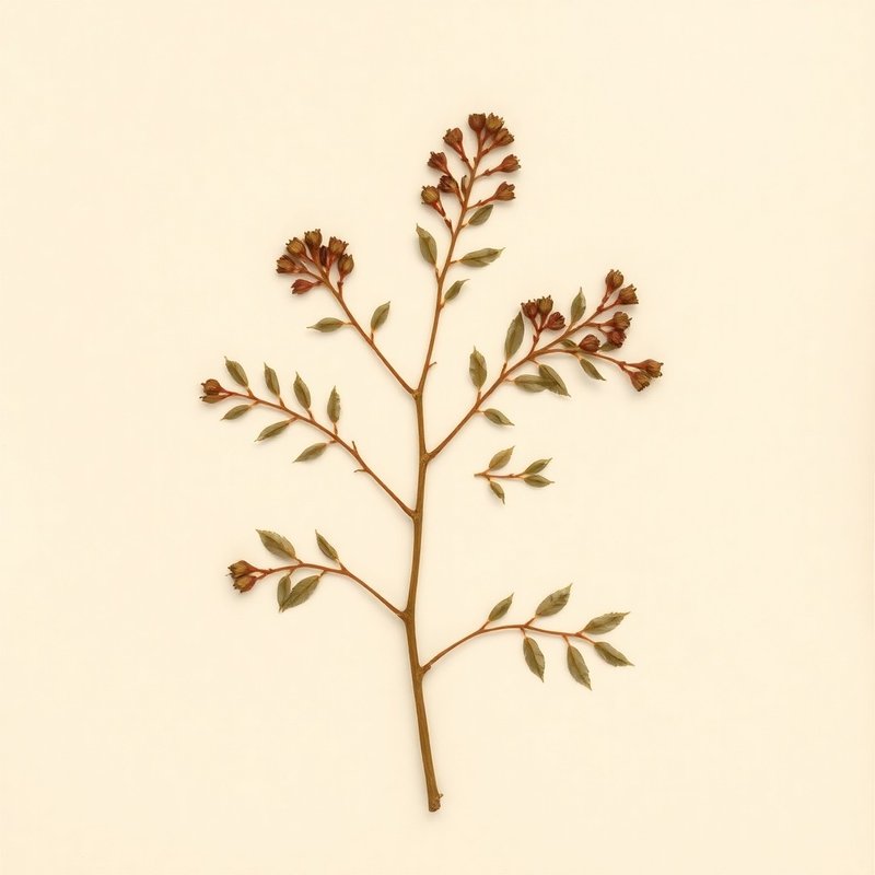 Mahonia haematocarpa (Mexican Barberry) — botanical photograph