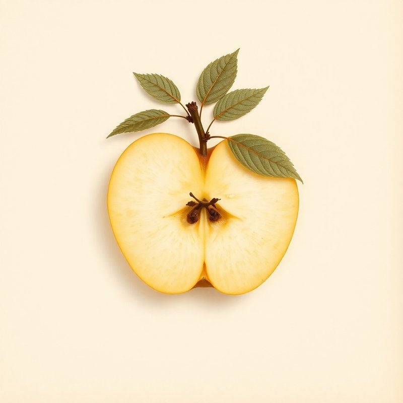 Malus domestica (Apple) — botanical photograph