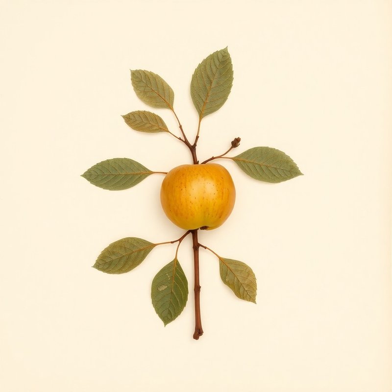 Malus halliana (Hall crab apple) — botanical photograph