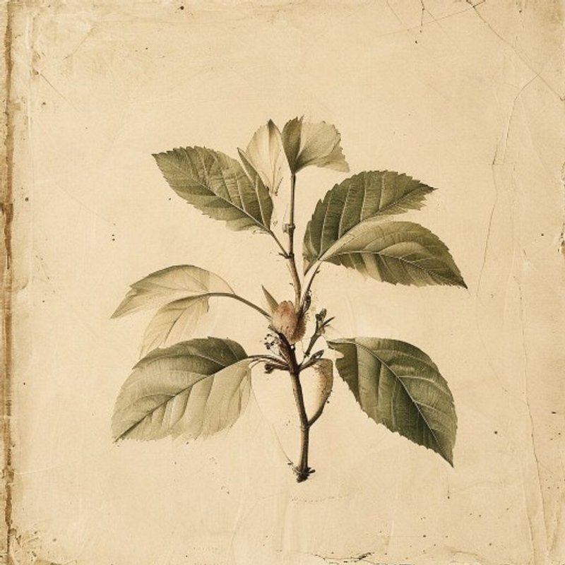 Malus prattii (Pratt apple) — botanical photograph