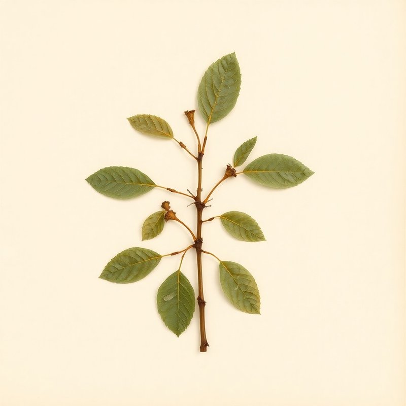 Malus pumila paradisiaca (Paradise Apple) — botanical photograph
