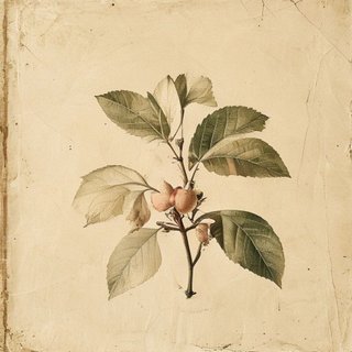 Malus sargentii (Sargent's apple) — botanical photograph