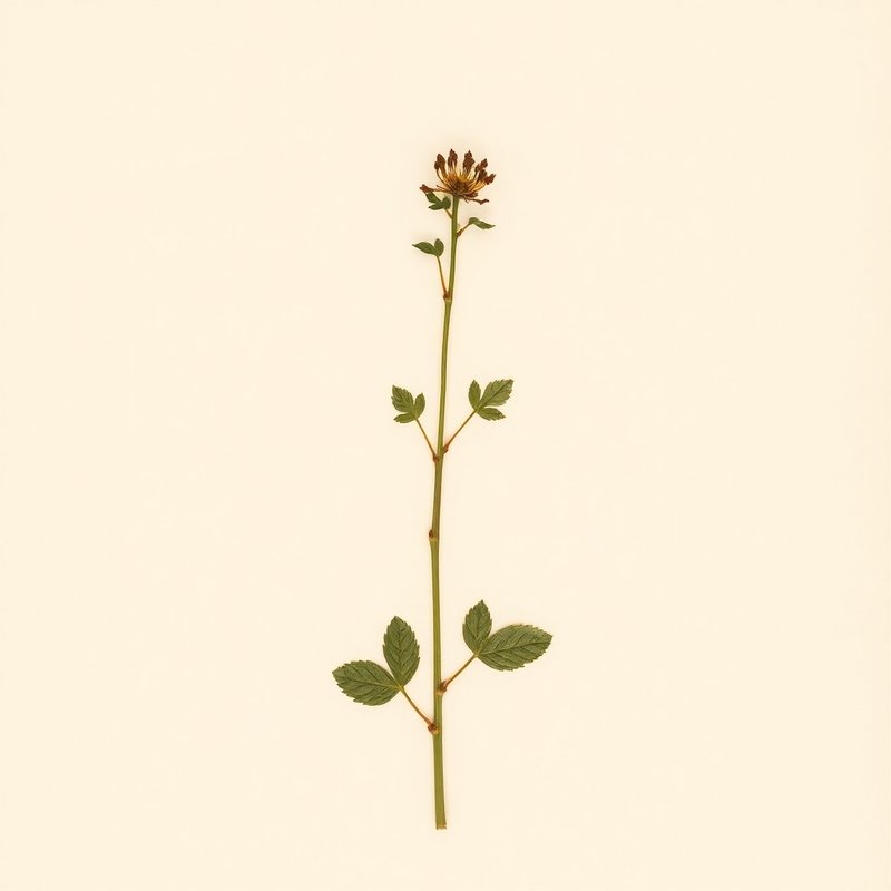 Malva pusilla (Dwarf Mallow) — botanical photograph