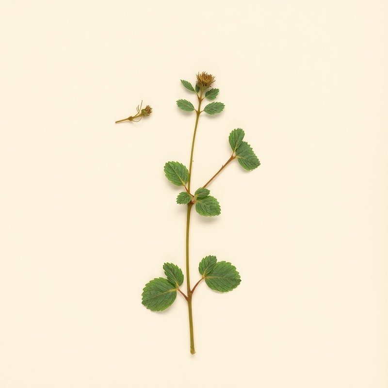 Mentha suaveolens (Round-Leaved Mint) — botanical photograph