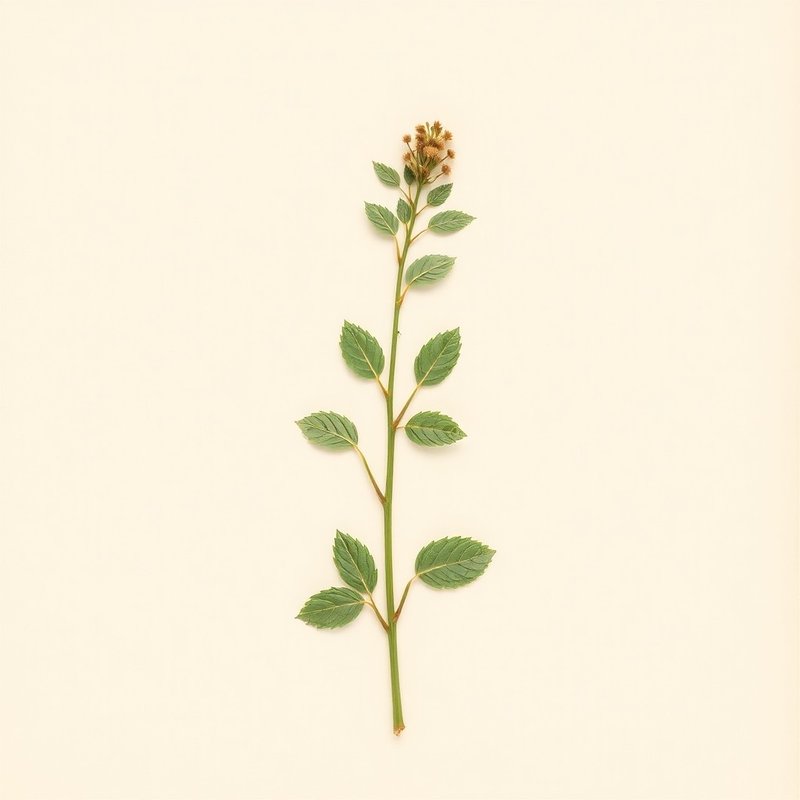 Mentha x piperita citrata (Eau De Cologne Mint) — botanical photograph