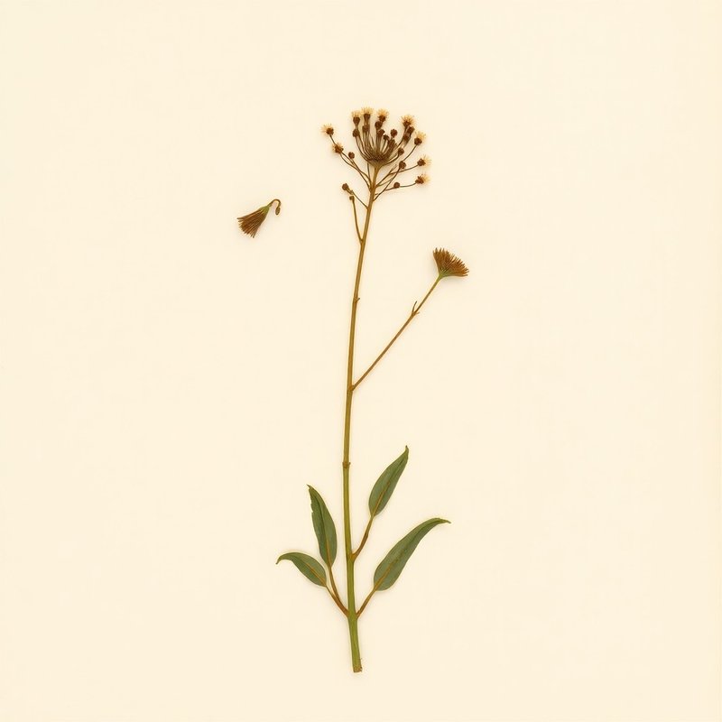 Mertensia maritima (Oyster Plant) — botanical photograph