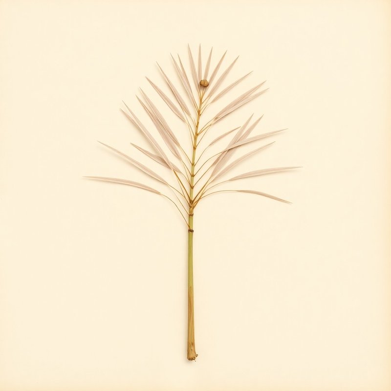 Metroxylon amicarum (Caroline Ivory Nut Palm) — botanical photograph