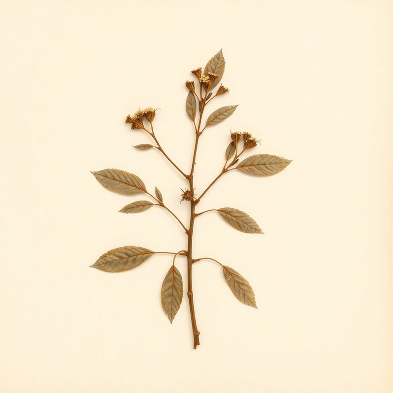 Mimusops elengi (Spanish Cherry) — botanical photograph