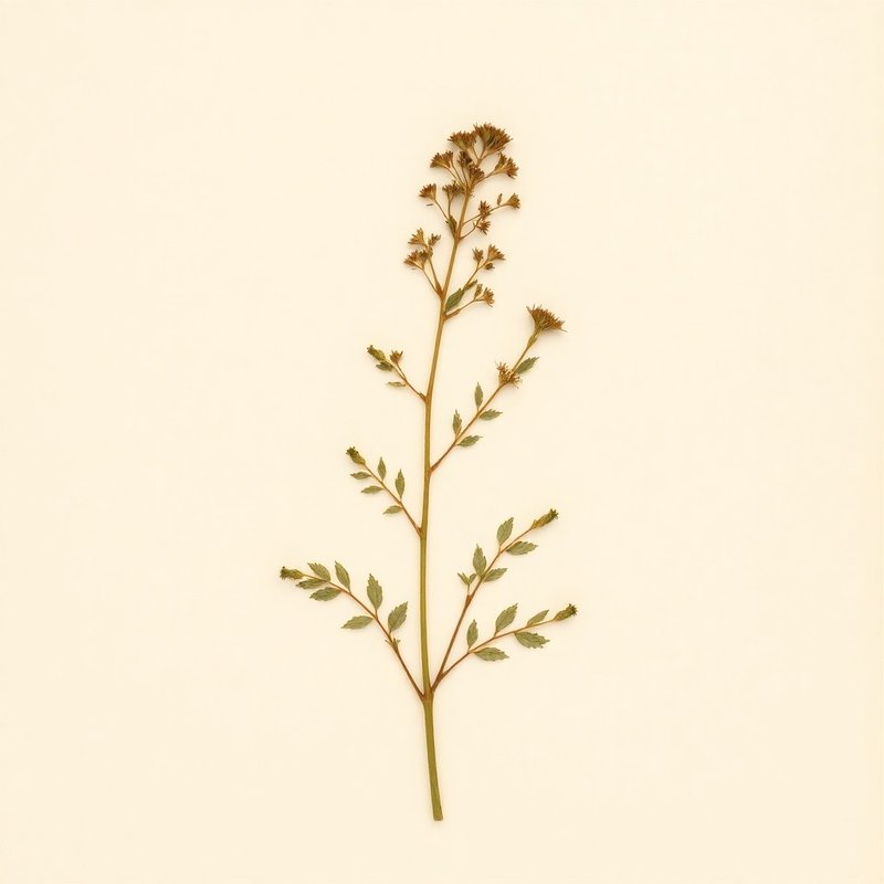 Monarda citriodora (Lemon Bergamot) — botanical photograph