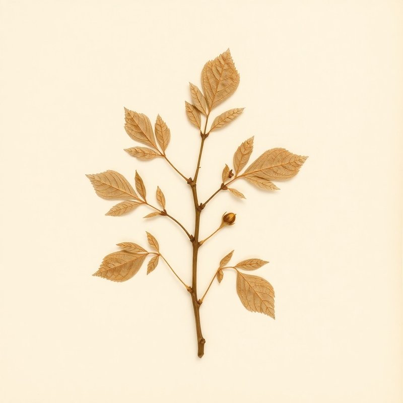 Morus alba (White mulberry) — botanical photograph