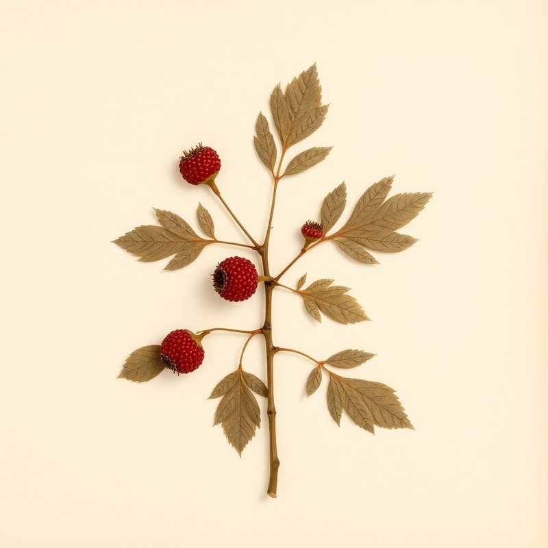 Morus rubra (Red mulberry) — botanical photograph