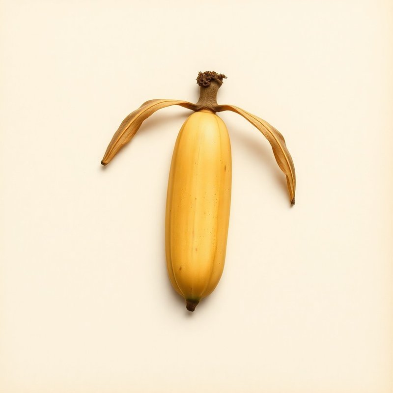 Musa basjoo (Japanese Banana) — botanical photograph
