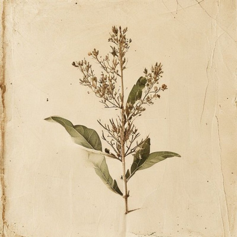 Myrica cerifera (Wax Myrtle) — botanical photograph