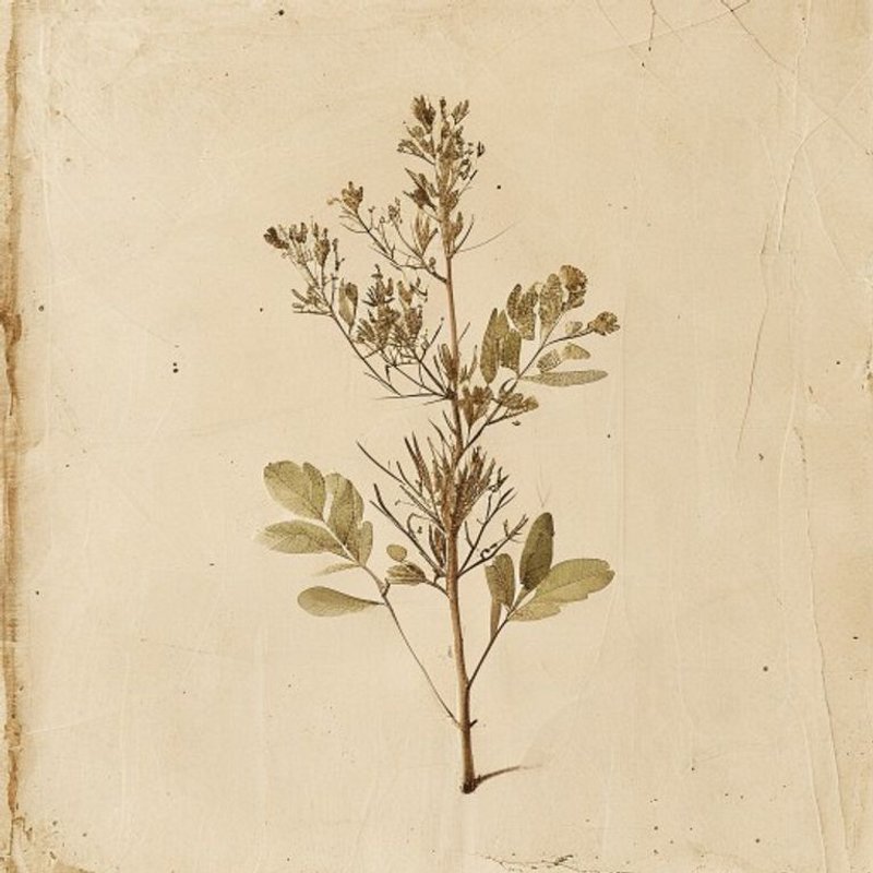Myrica nagi (Box Myrtle) — botanical photograph