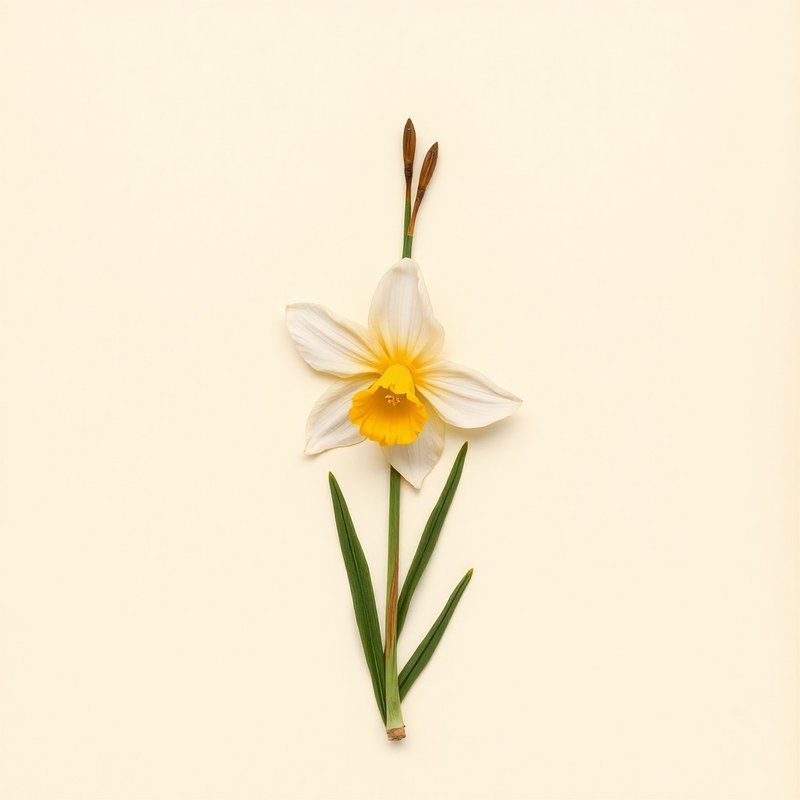 Narcissus jonquilla (Jonquil) — botanical photograph