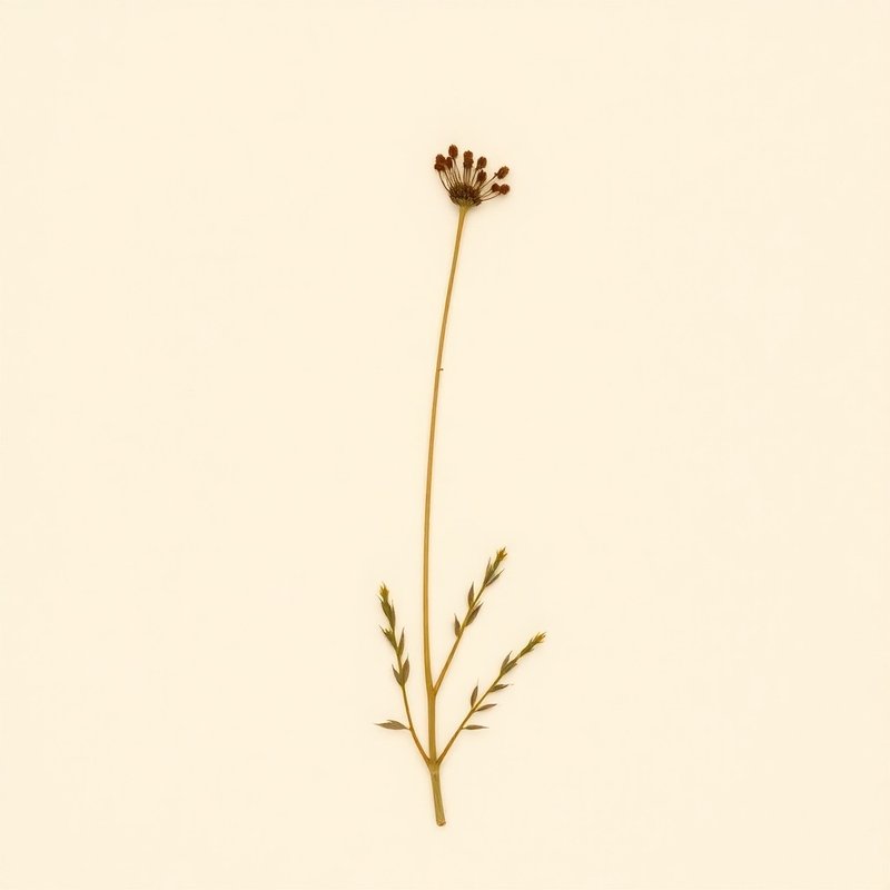 Navarretia squarrosa (Skunk Weed) — botanical photograph