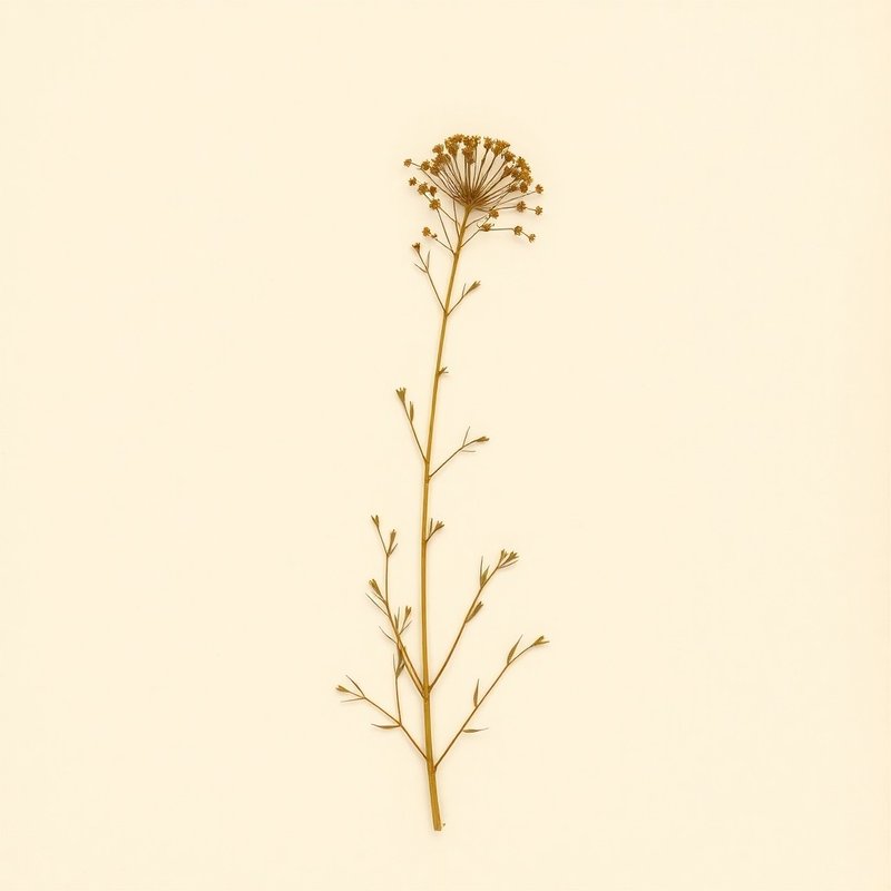 Nigella arvensis (Wild Fennel) — botanical photograph