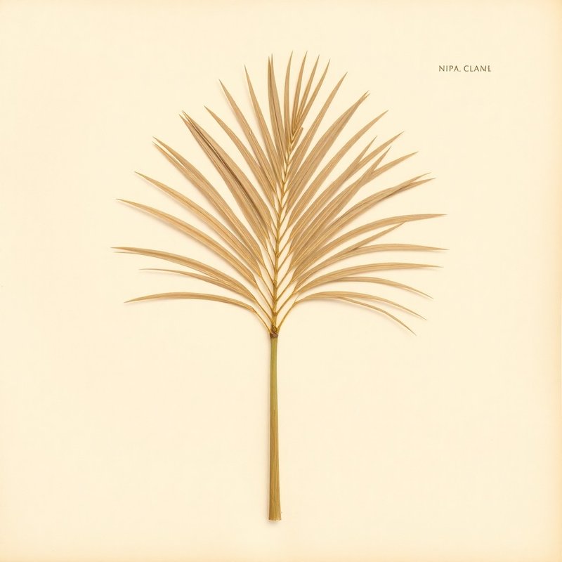 Nypa fruticans (Nipa Palm) — botanical photograph