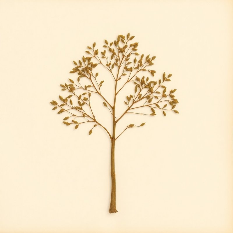 Octomeles sumatrana (Ilimo Tree) — botanical photograph