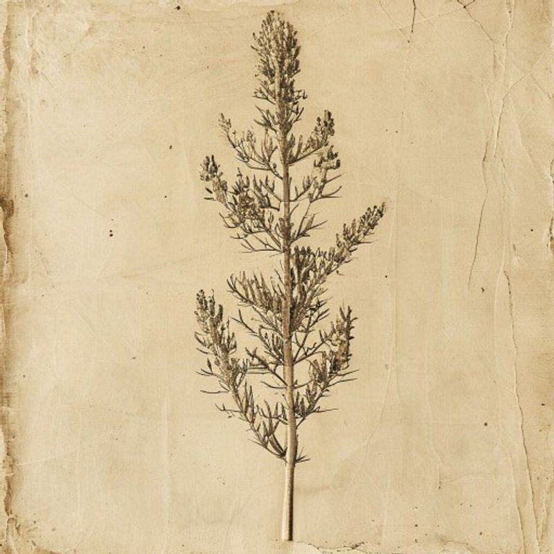 Oplopanax horridus (Devil's club) — botanical photograph