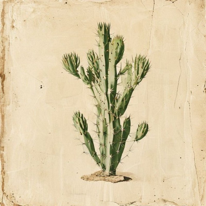 Opuntia ficus-indica (Prickly Pear) — botanical photograph