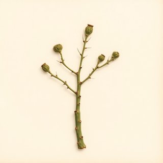 Opuntia ramosissima (Branched Pencil Cholla) — botanical photograph