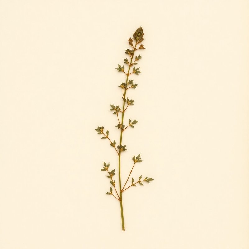 Origanum majorana (Marjoram) — botanical photograph