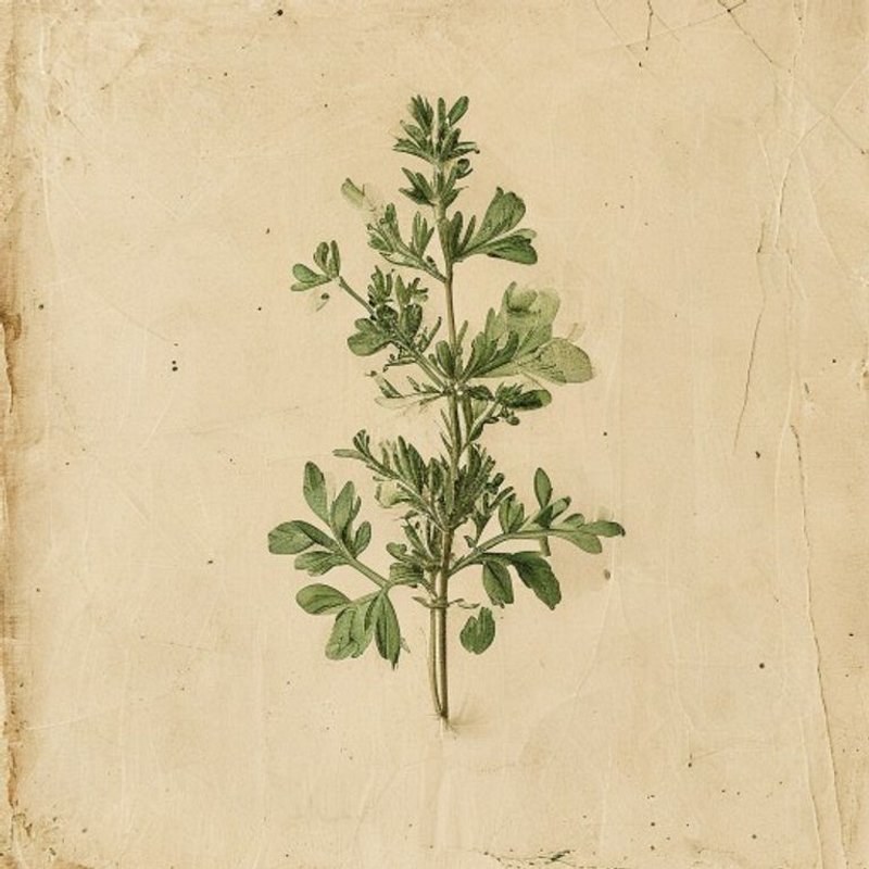Origanum onites (Pot Marjoram) — botanical photograph