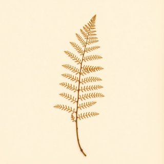 Osmundastrum cinnamomeum (Cinnamon Fern) — botanical photograph