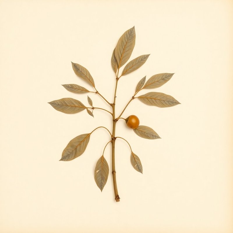 Pachira insignis (Malabar Chestnut) — botanical photograph