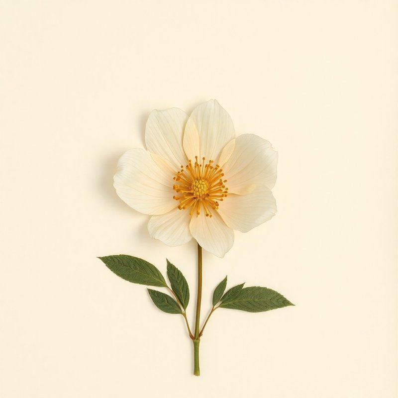 Paeonia hybrida (Paeonia hybrida) — botanical photograph