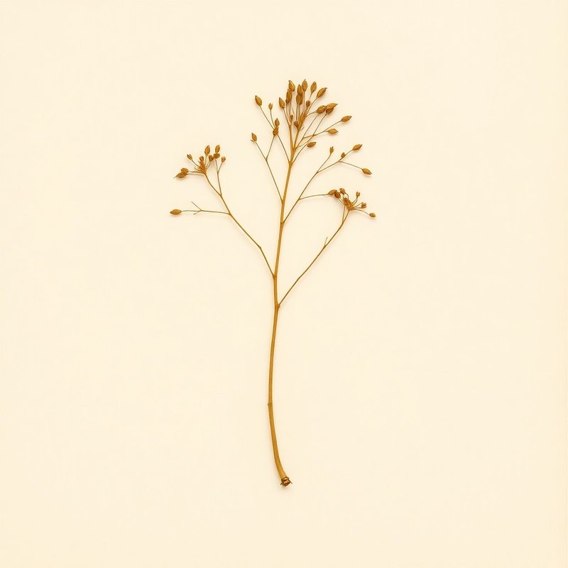 Panax ginseng (Panax ginseng) — botanical photograph