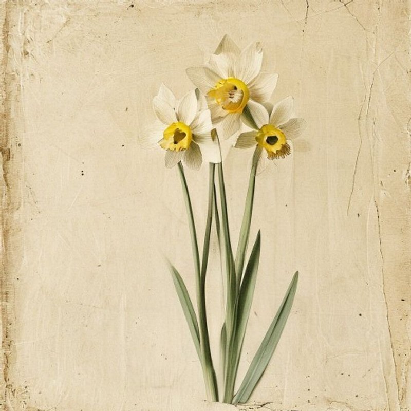 Pancratium maritimum (Sea Daffodil) — botanical photograph