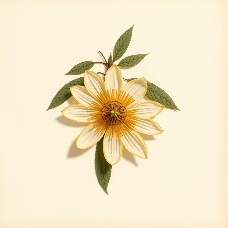 Passiflora quadrangularis (Giant Granadilla) — botanical photograph