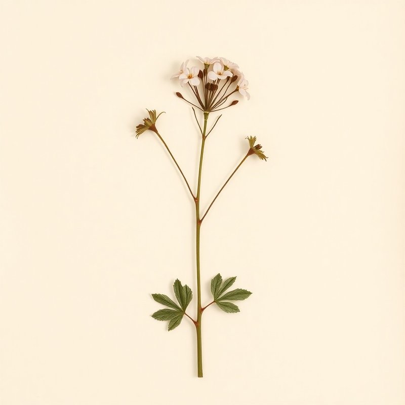 Pelargonium bowkeri (Pelargonium bowkeri) — botanical photograph