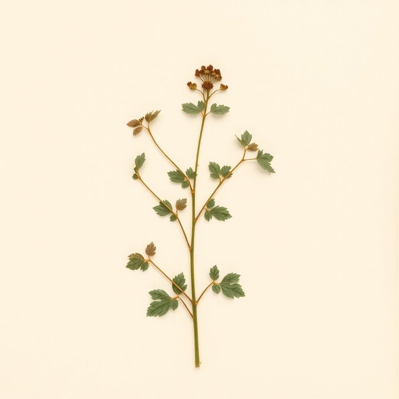 Perilla frutescens (Shiso) — botanical photograph